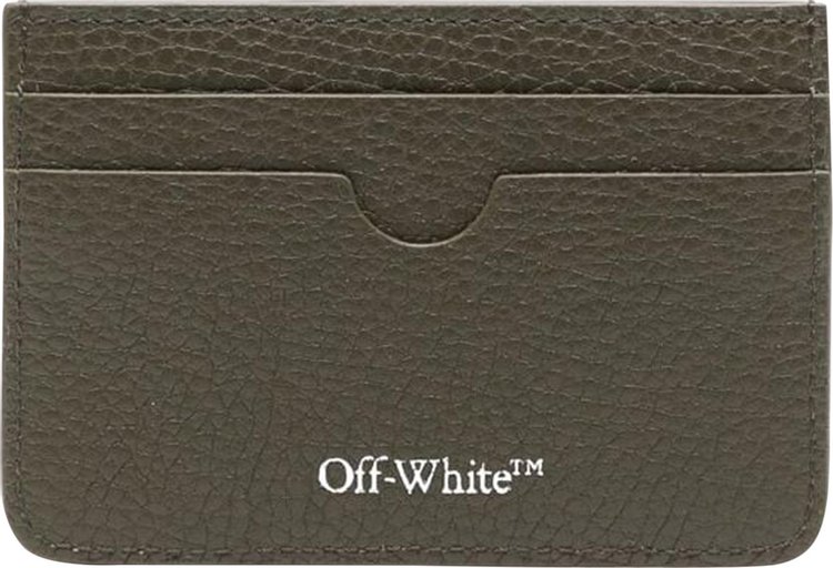 Off White Binder Card Case Military