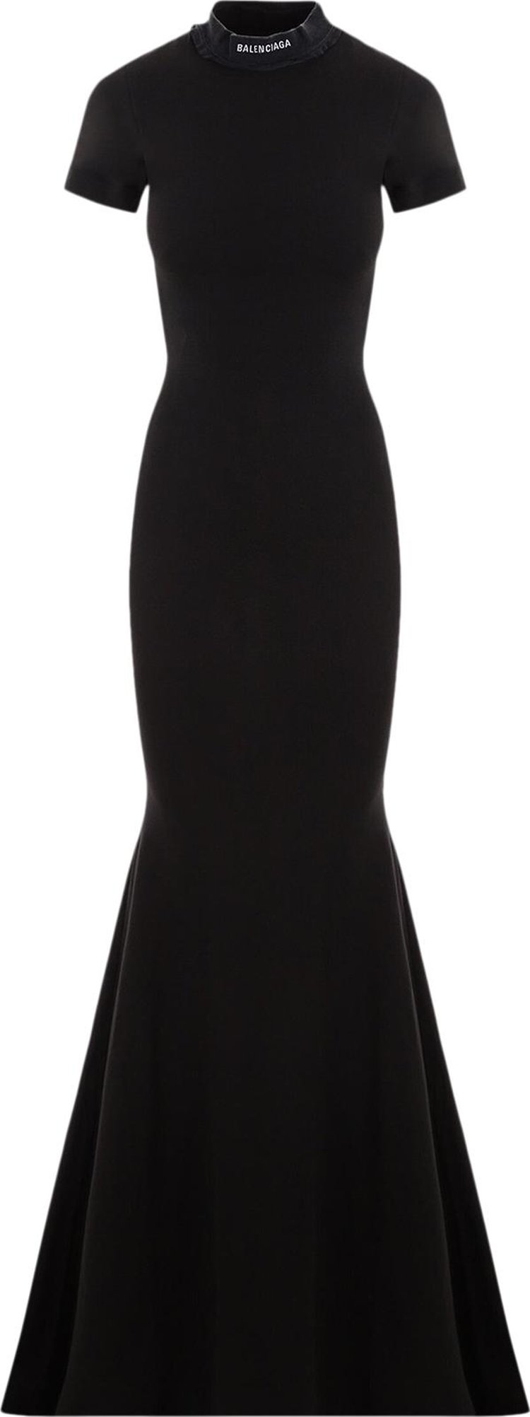 Balenciaga T-Shirt Maxi Dress 'Black'