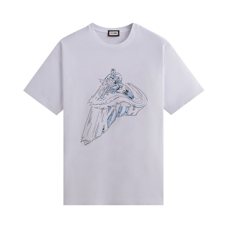 Kith For X Men Iceman Vintage Tee White