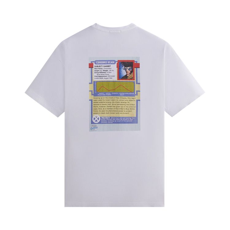 Kith For X Men Gambit Card Vintage Tee White