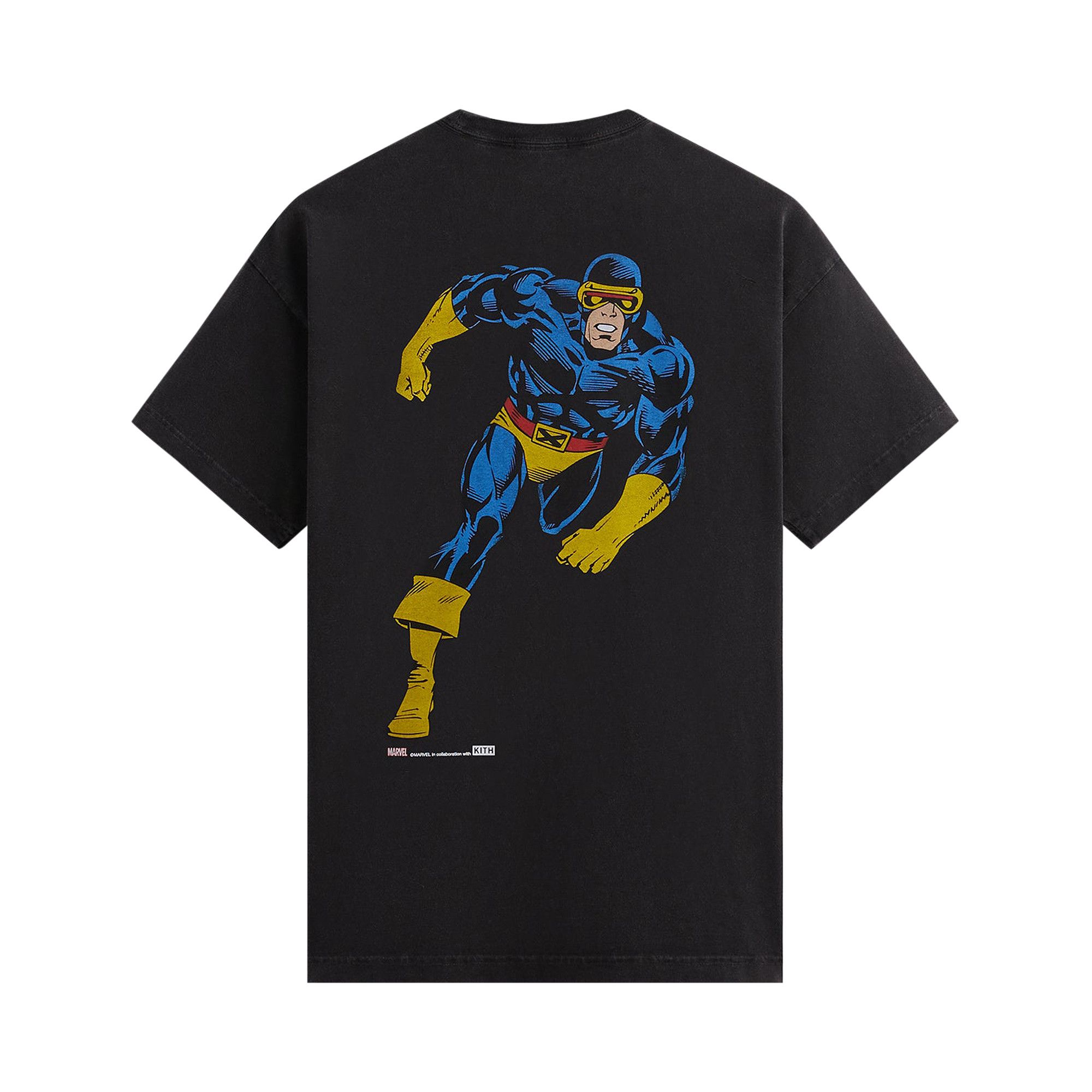 Buy Kith For X-Men Cyclops Vintage Tee 'Black' - KHM031356