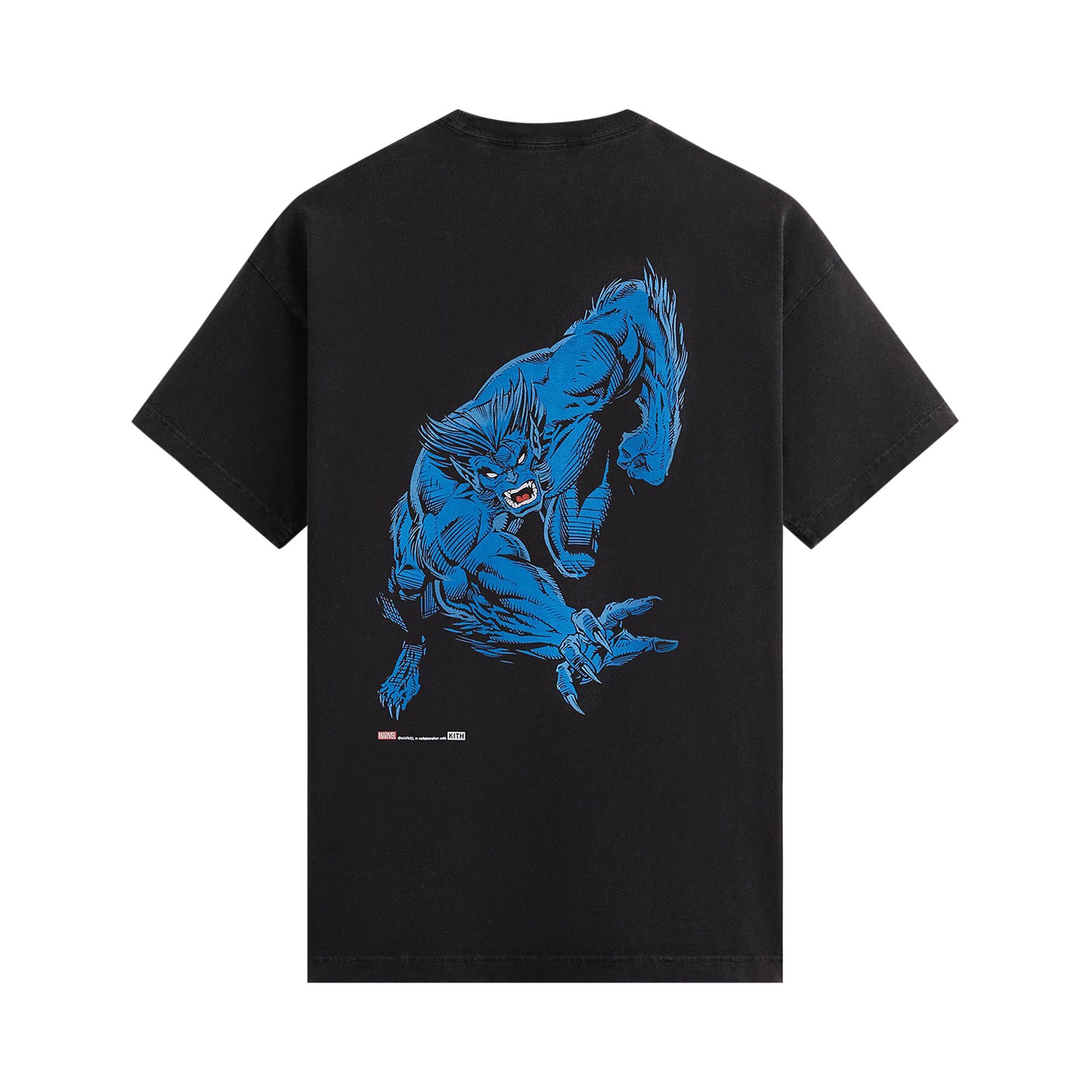 【予約受付中】 Tee Vintage Beast X-Men For Kith Buy 'Black' 001 KHM031353 - トップス
