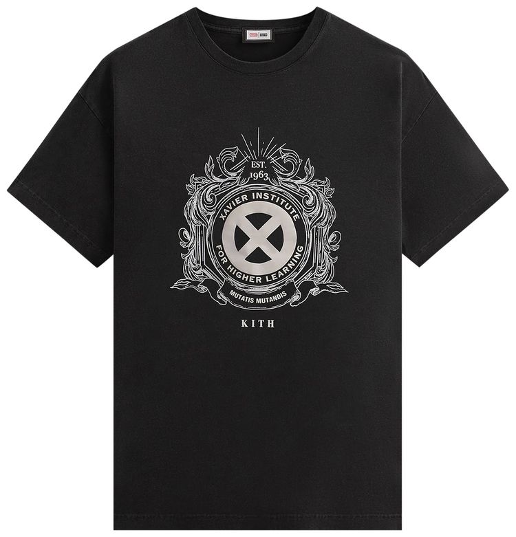 Kith For X Men Xavier Institute Vintage Tee Black