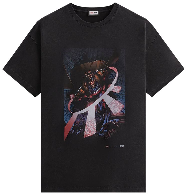 Kith For X Men Gambit Trick Card Vintage Tee Black