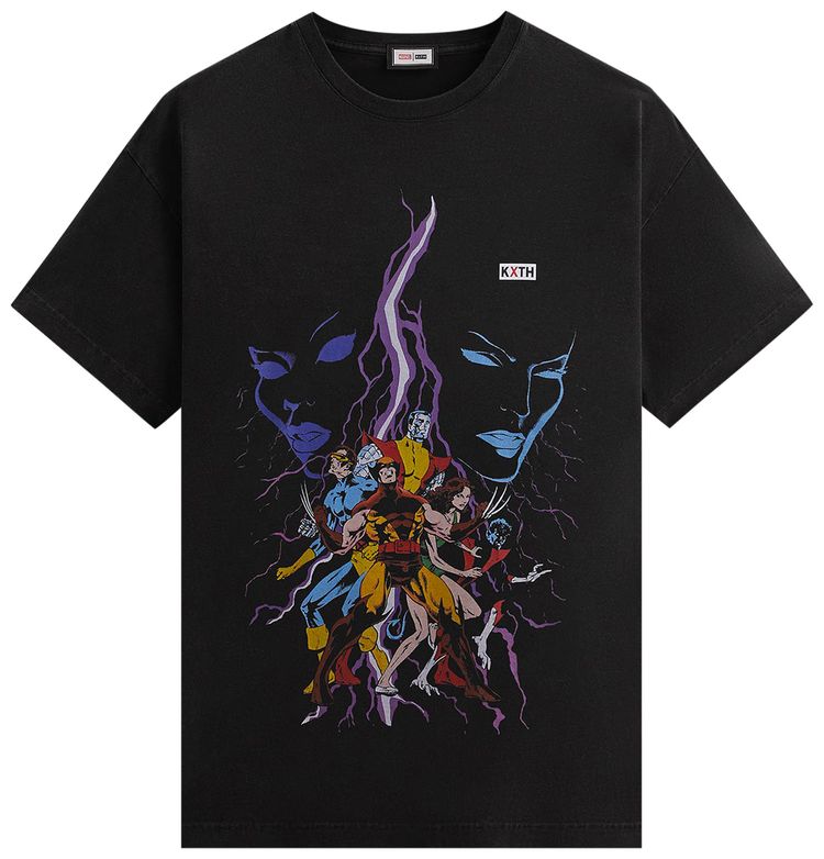 Kith For X Men Clash Vintage Tee Black