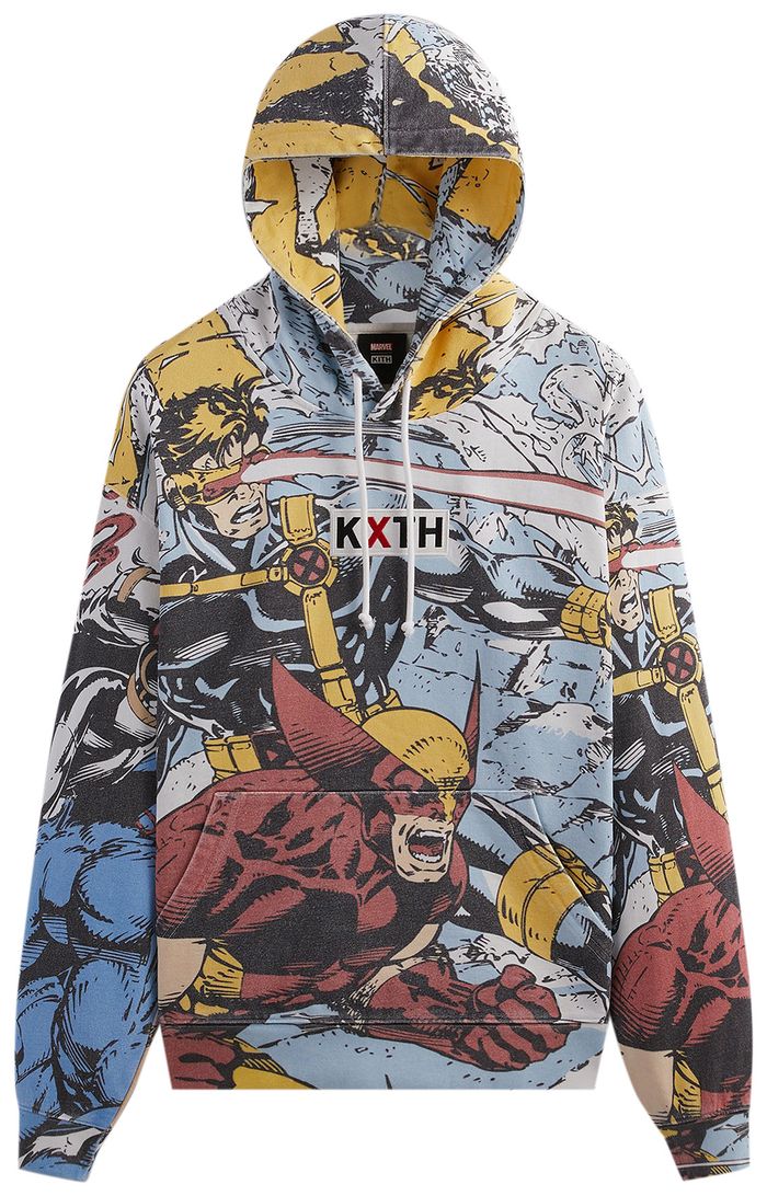 Buy Kith For XMen Battle Hoodie 'White' KHM031371 101 GOAT