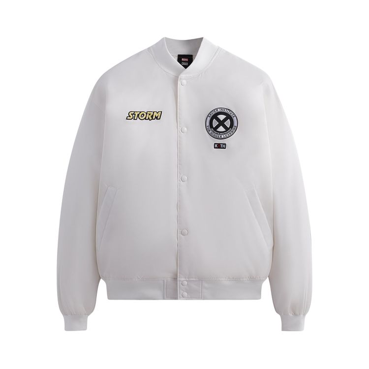Buy Kith For X-Men Storm Satin Bomber Jacket  
