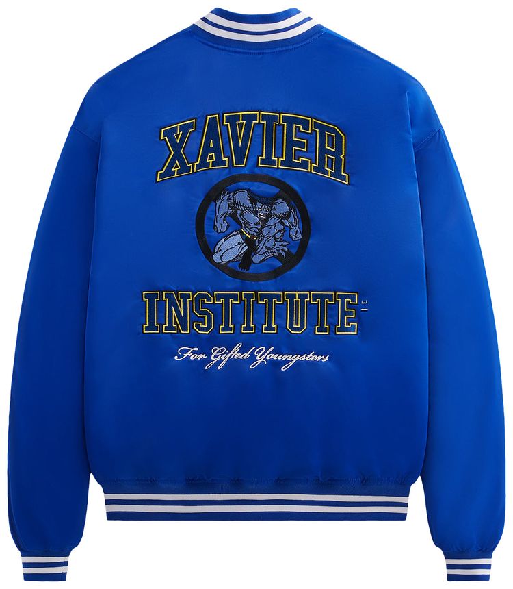 Kith For X Men Beast Satin Bomber Jacket Cyclone