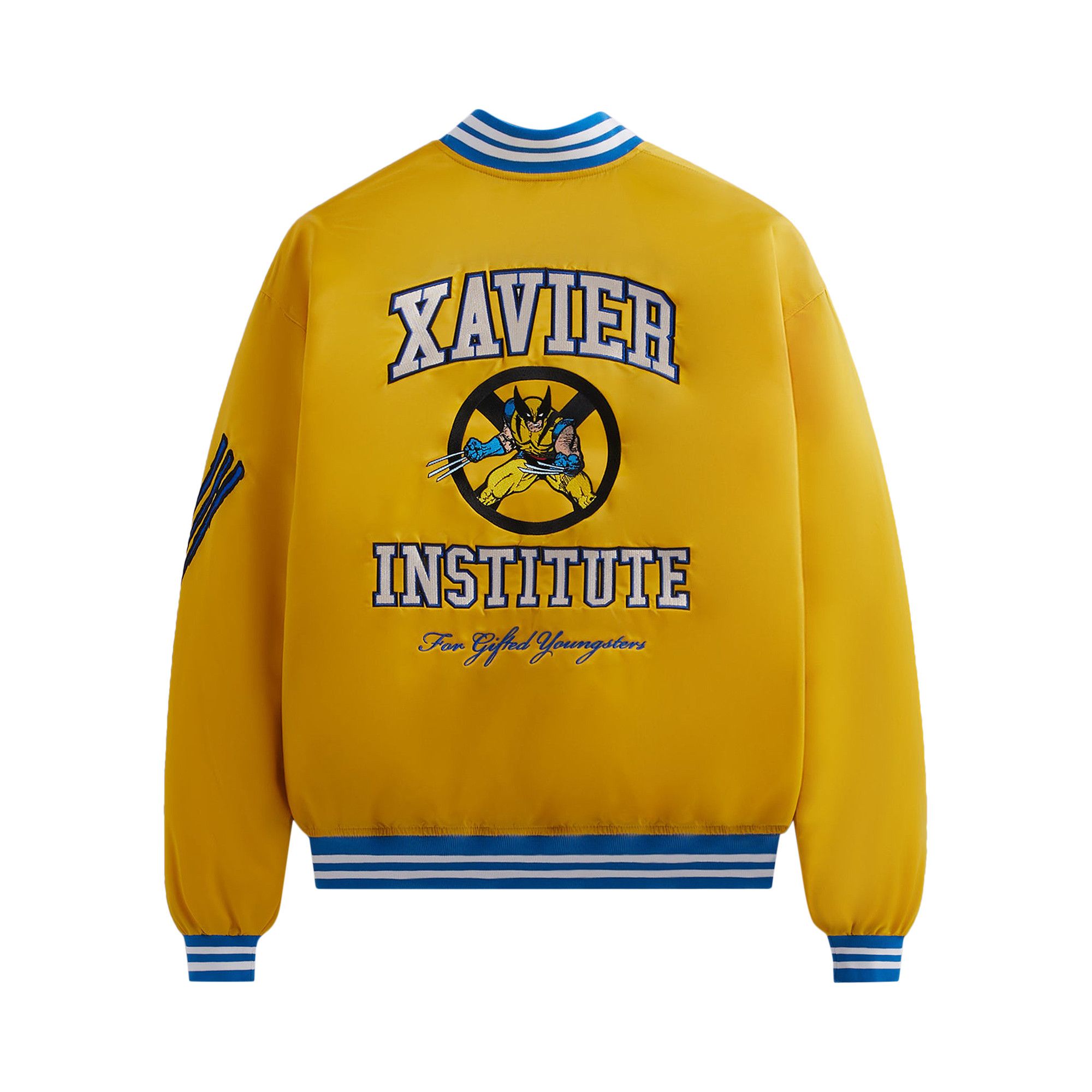 Kith × マーベル ウルヴァリン サテン ボマージャケット X MEN】Kith × マーベル ウルヴァリン サテン ボマージャケット