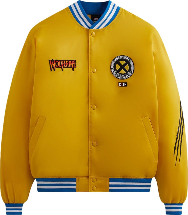 Buy Kith For X-Men Wolverine Satin Bomber Jacket 'Power' - KHM010320 ...
