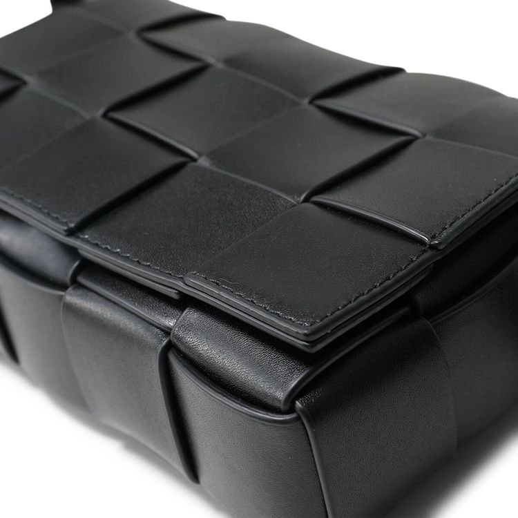 Bottega Veneta Urban Leather Borsa Bag BlackSilver