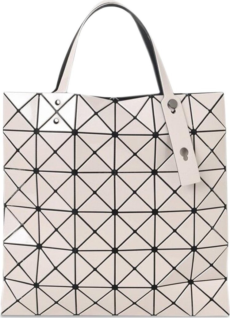 Bao Bao Issey Miyake Geometric Design Tote Bag 'Beige'