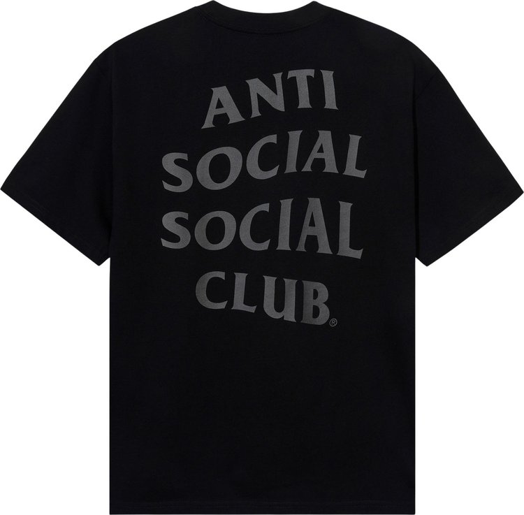 Anti Social Social Club Same But Different Tee Black