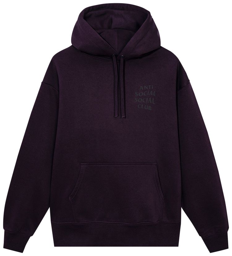 Anti Social Social Club Same But Different Hoodie Black