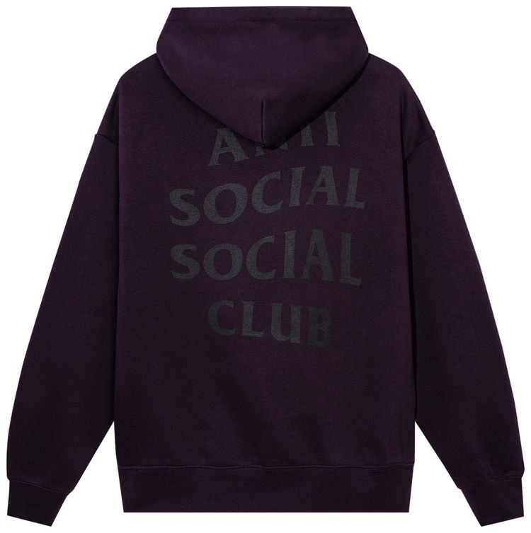 Anti Social Social Club Same But Different Hoodie Black