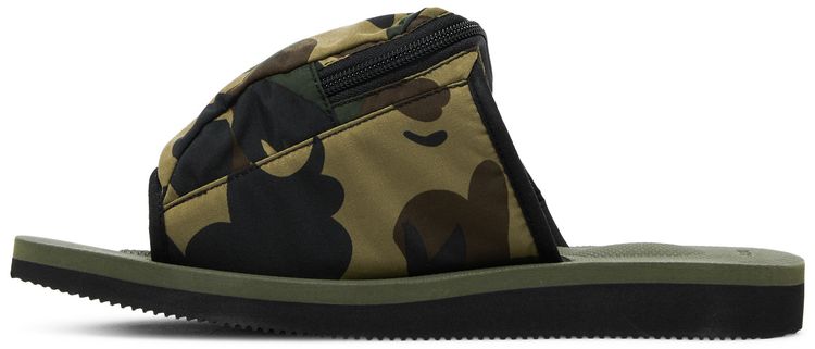 Suicoke x BAPE Camo Dao Sandal Green