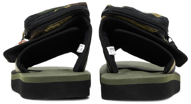 Suicoke x BAPE Camo Dao Sandal Green