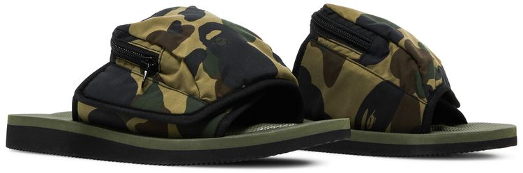 Suicoke x BAPE Camo Dao Sandal Green