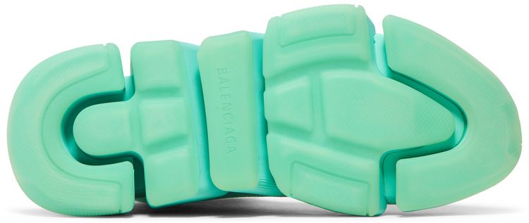 Balenciaga Wmns Speed 20 Sneaker Transparent Sole   Green