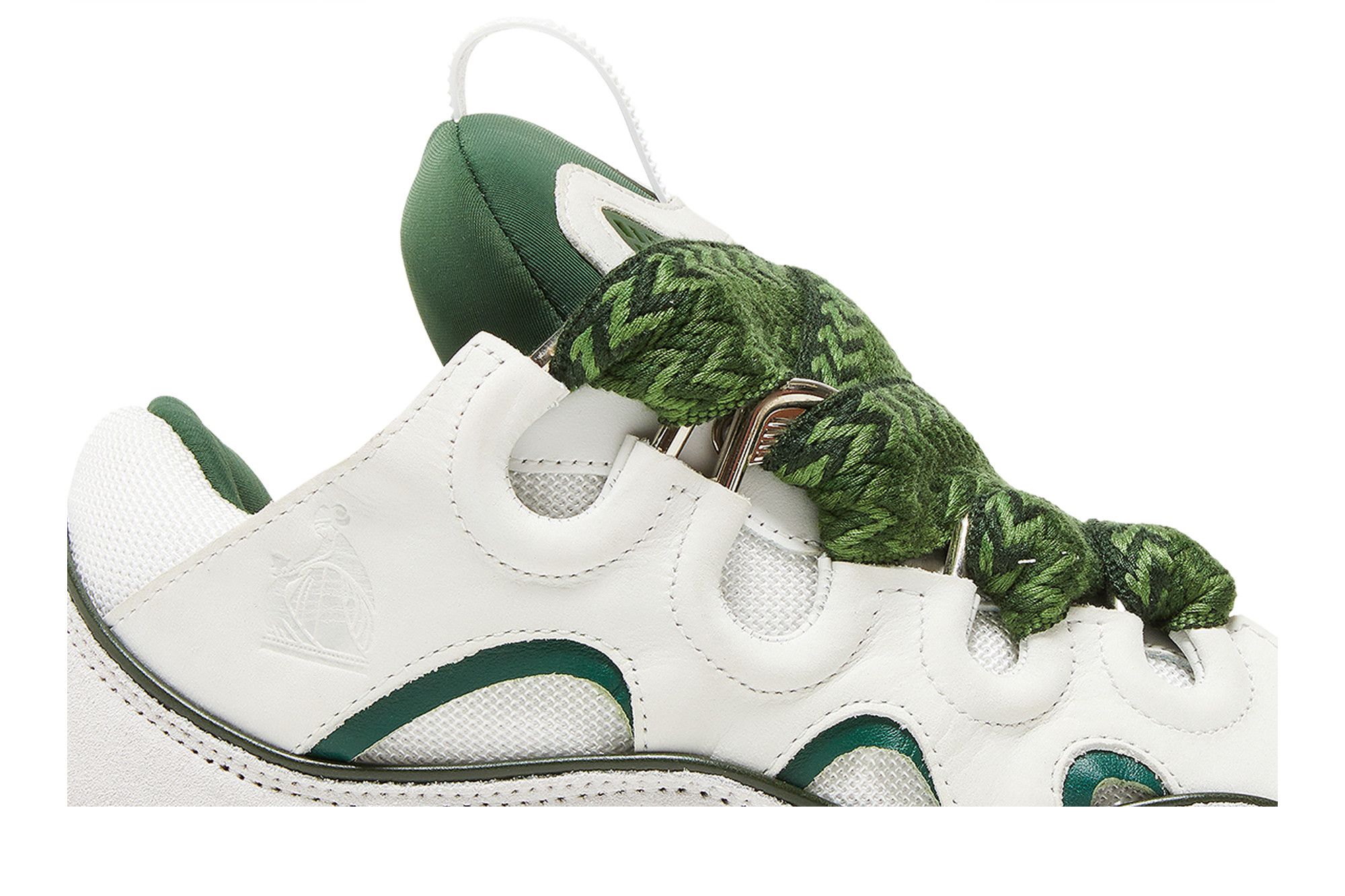 Buy Lanvin Curb Sneakers 'White Khaki' - FM SKRK11 DRAP P230047 | GOAT