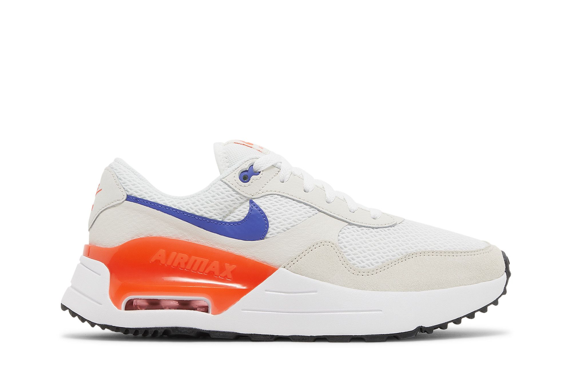 Buy Wmns Air Max SYSTM 'White Bright Crimson Lapis' - DM9538