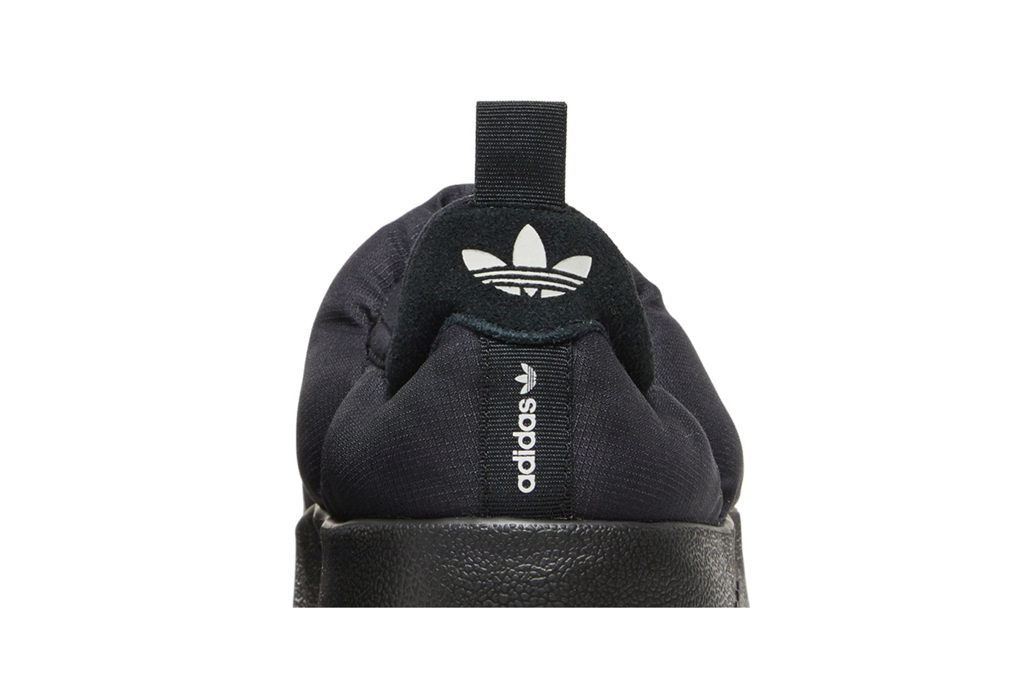 スニーカー adidas Puppylet Black Gray GY4559 NEW Men's 9 adidas Puffylette Comfort shoes slides GY4559