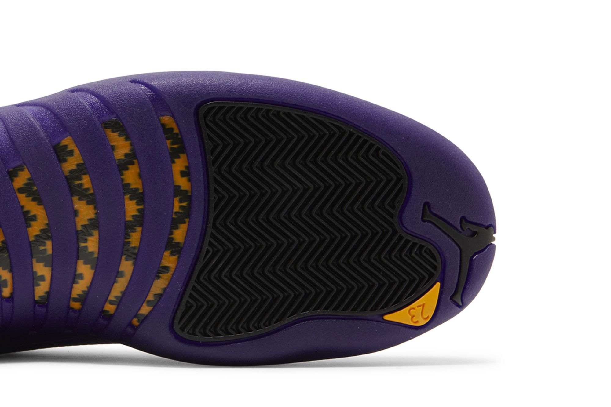 Jordan purple and gold top