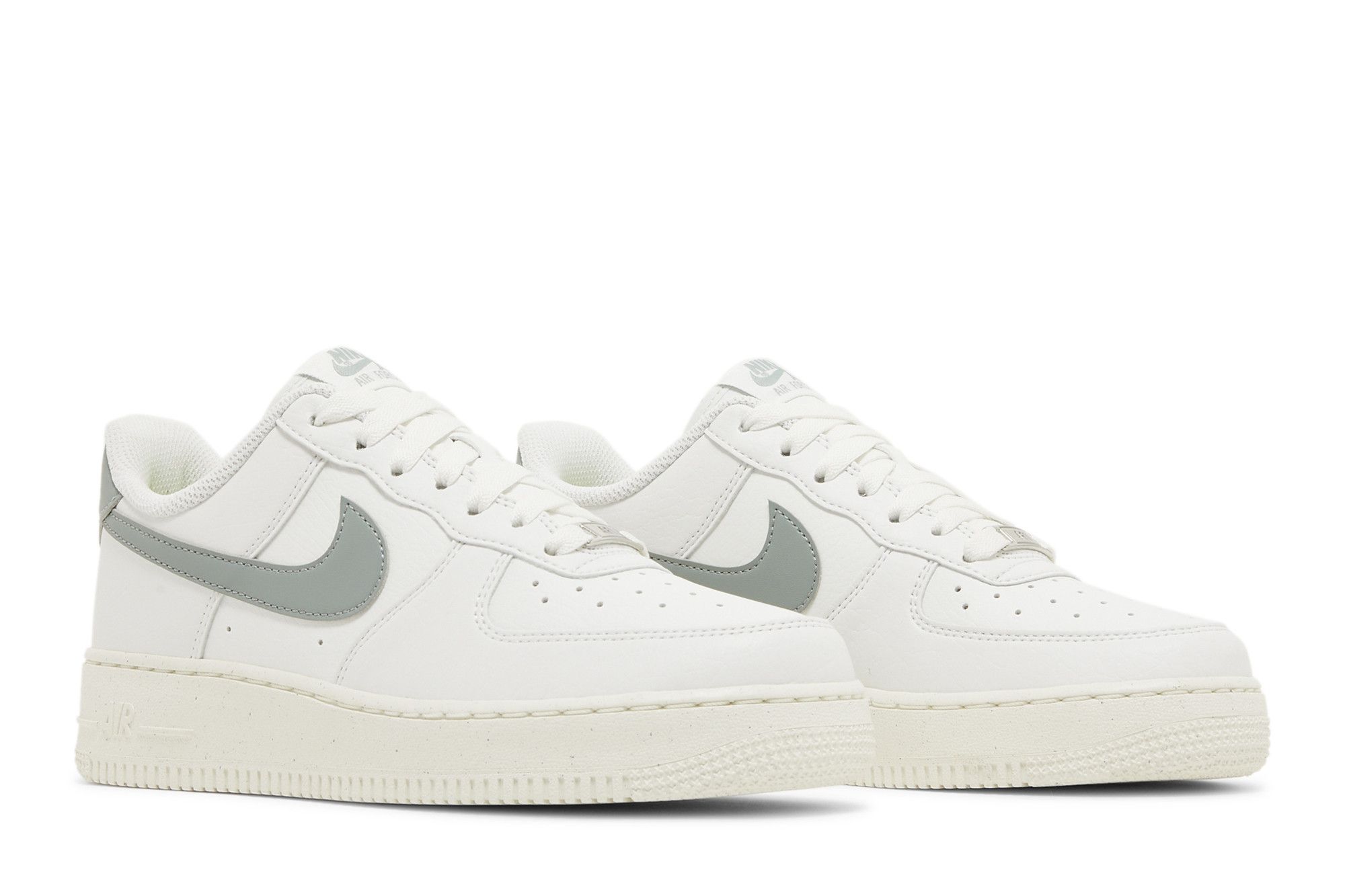 Air force 1 light bone black mica green clearance