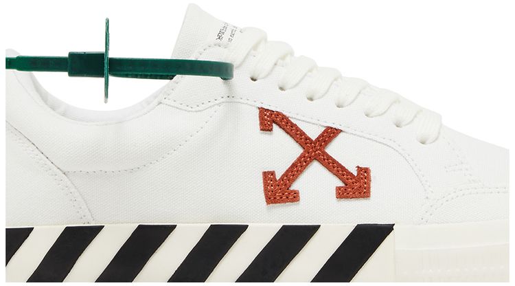 Off White Vulc Sneaker White Brick Red