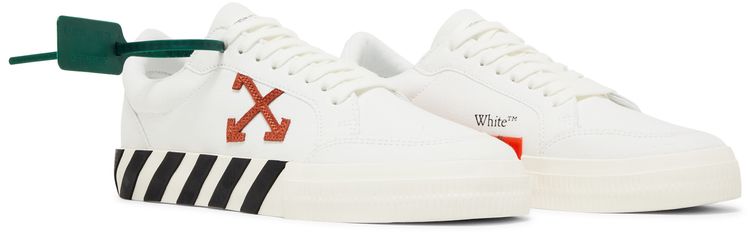 Off White Vulc Sneaker White Brick Red
