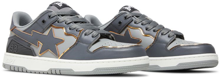 BAPE Sk8 Sta 3 L Gray Gold