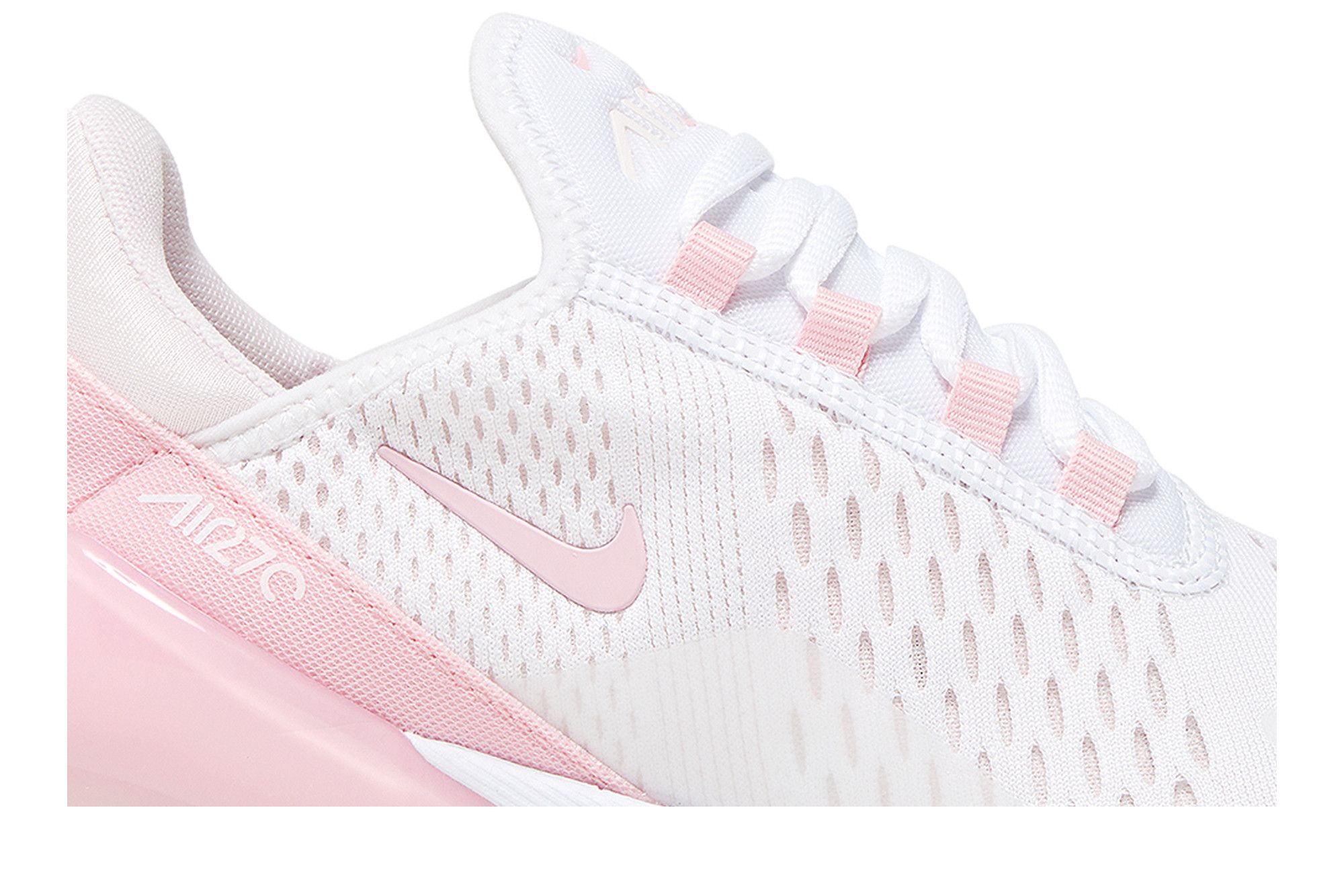 nike air force 270 pink and white