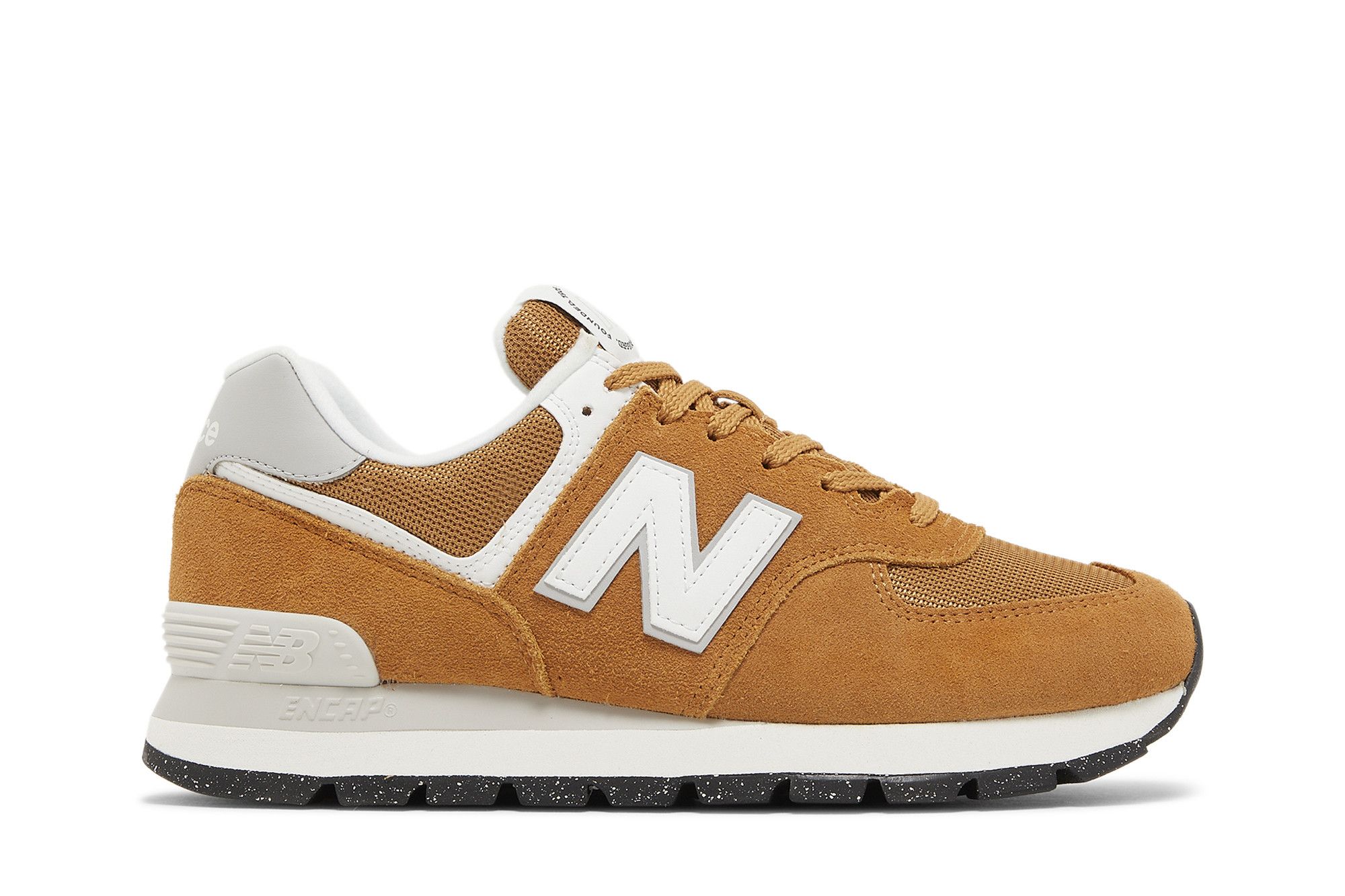 New balance 574 burnt orange deals