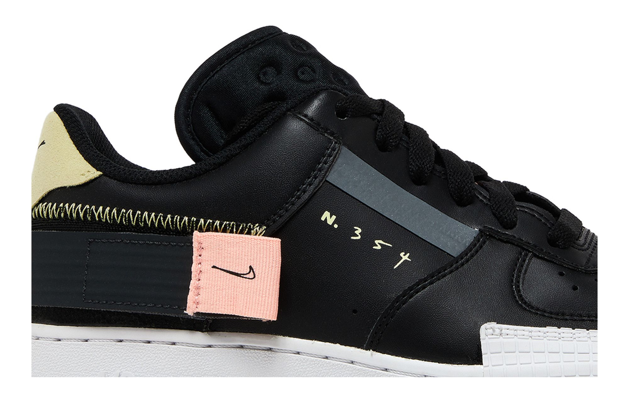 Buy Air Force 1 Type GS 'Black Zinnia' - BQ4793 001 | GOAT