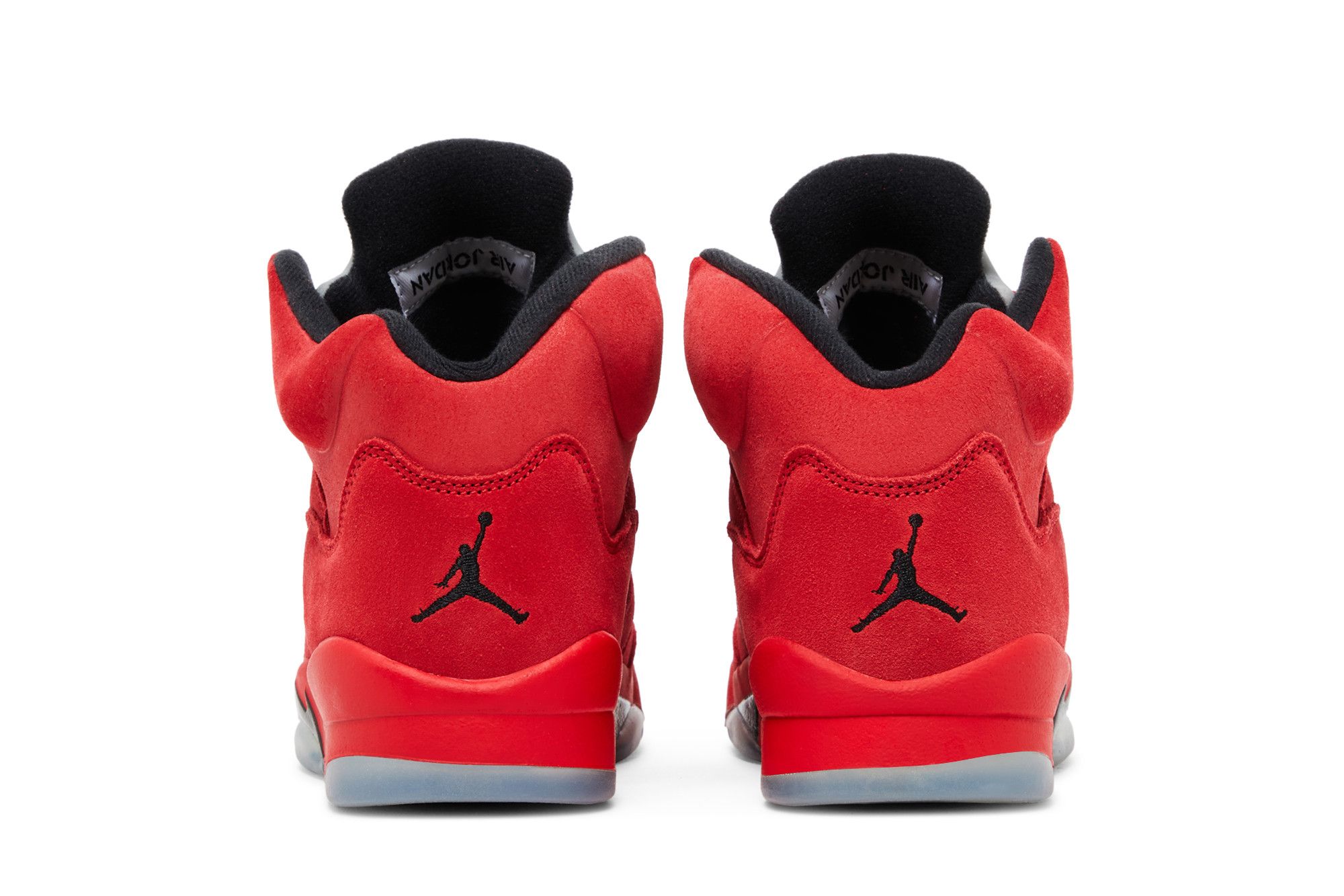 Air jordan 5 retro bg red suede new arrivals