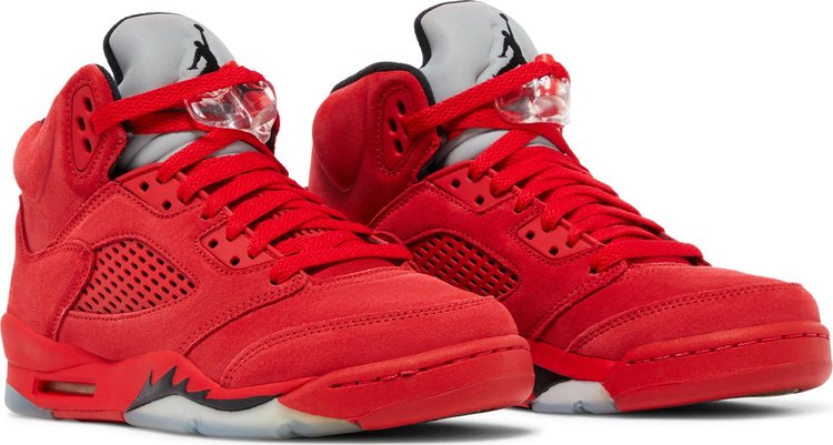 Air Jordan 5 Retro BG Red Suede