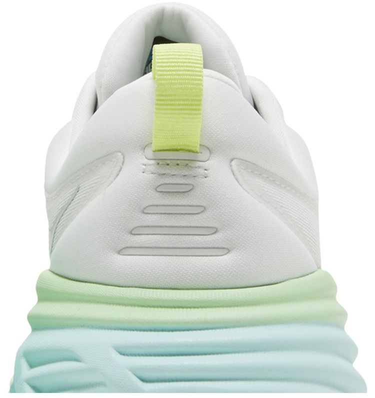 HOKA Wmns Bondi 8 Blanc De Blanc Sunlit Ocean