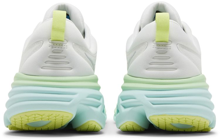 HOKA Wmns Bondi 8 Blanc De Blanc Sunlit Ocean