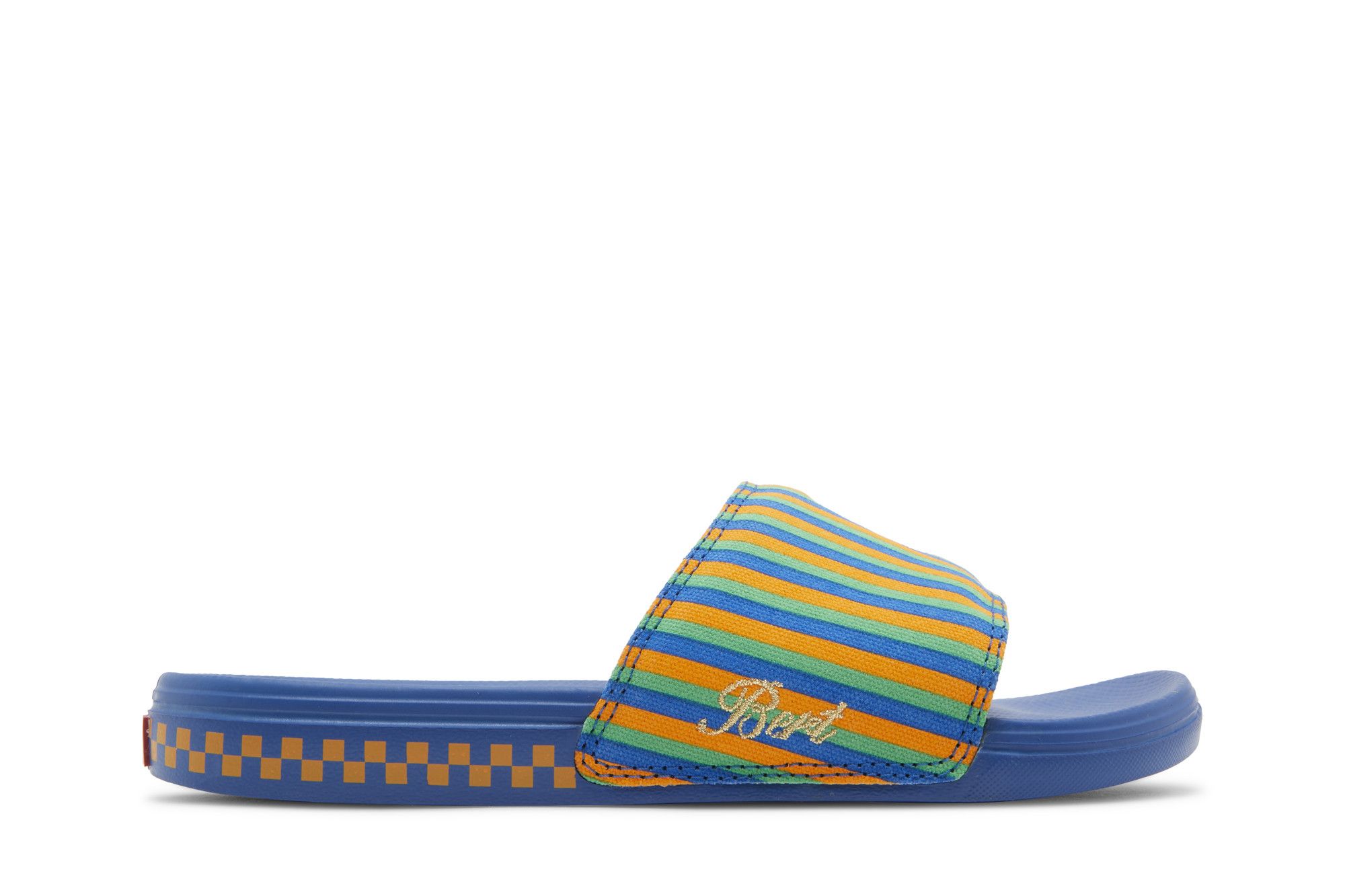 Vans slides deals yellow