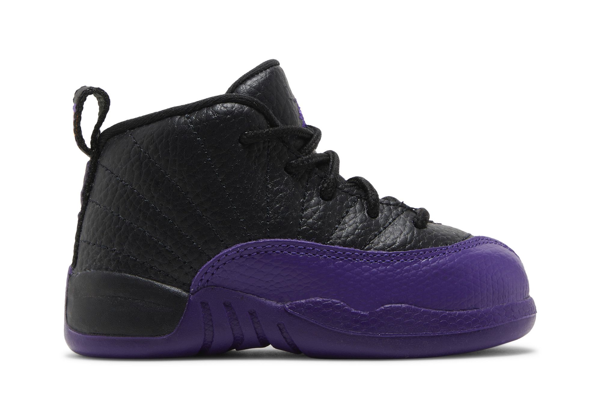 Jordan 12 clearance black and purple