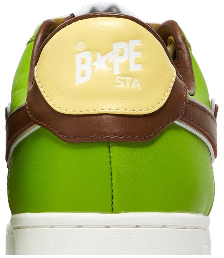 Bapesta Green Brown SSENSE Exclusive
