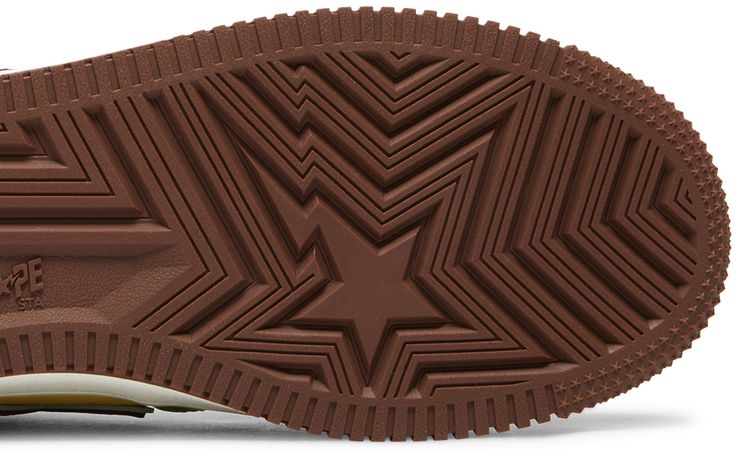 Bapesta Green Brown SSENSE Exclusive