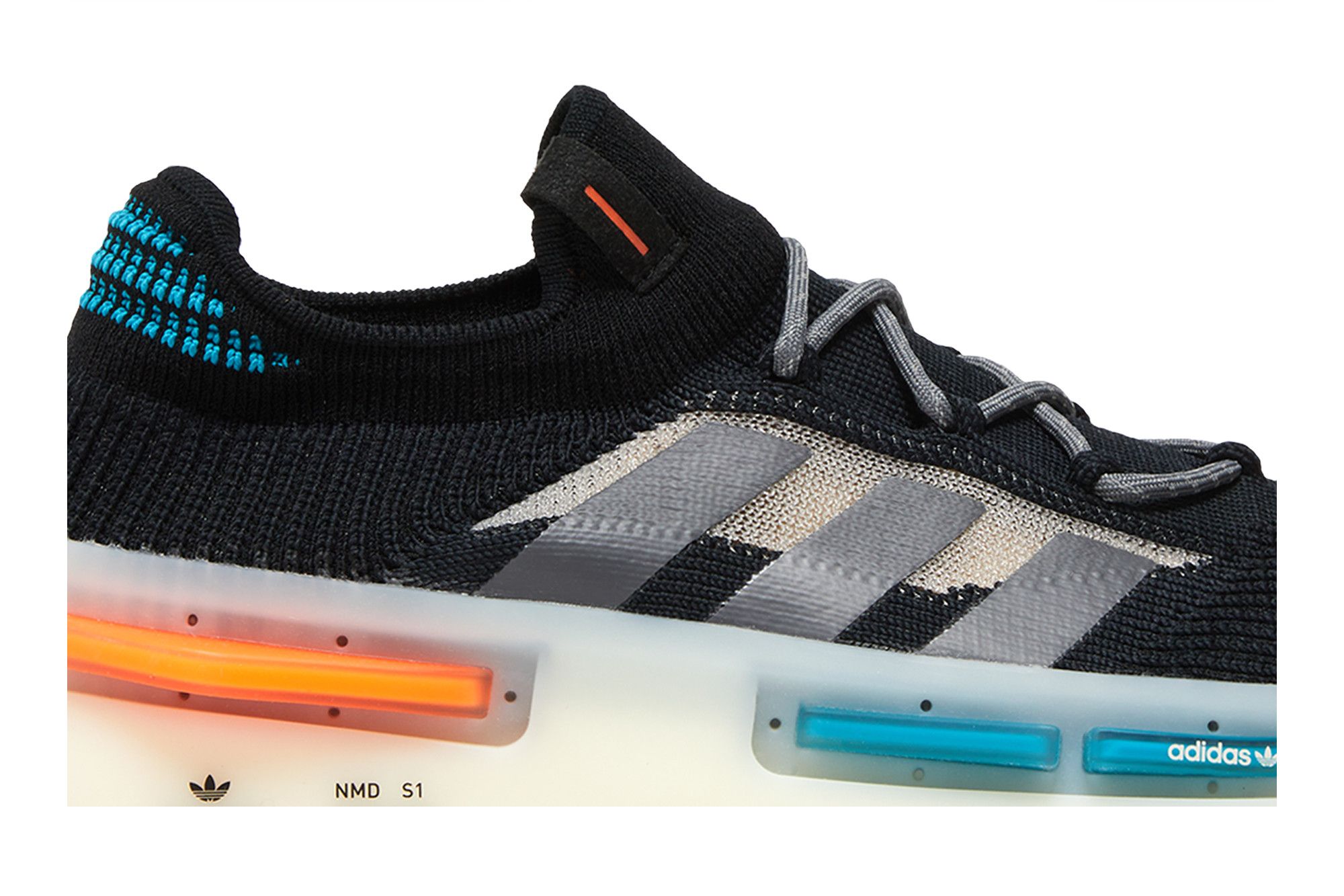 スニーカー adidas NMD S1 Black FZ5706 Adidas Originals Men NMD S1 Black Boost FZ5706 – Solestop.com