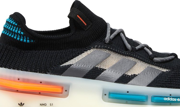 NMD S1 Black Teal Orange