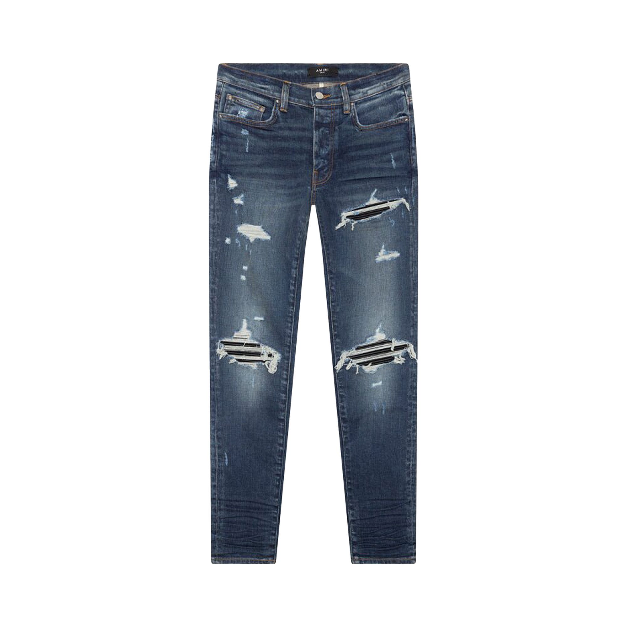AMIRI ジーンズ ダメージ リペア MX1 PXMD001-403 DEEP CLASSIC AMIRI ジーンズ ダメージ リペア MX1 PXMD001-403 DEEP CLASSIC