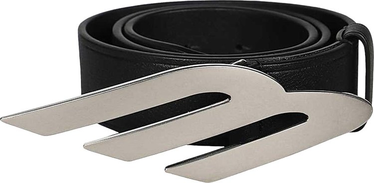 Balenciaga 3B Logo Belt Black