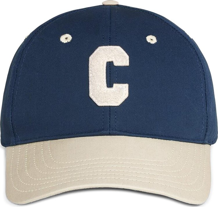 CELINE Initial Baseball Cap 'Navy/Beige'