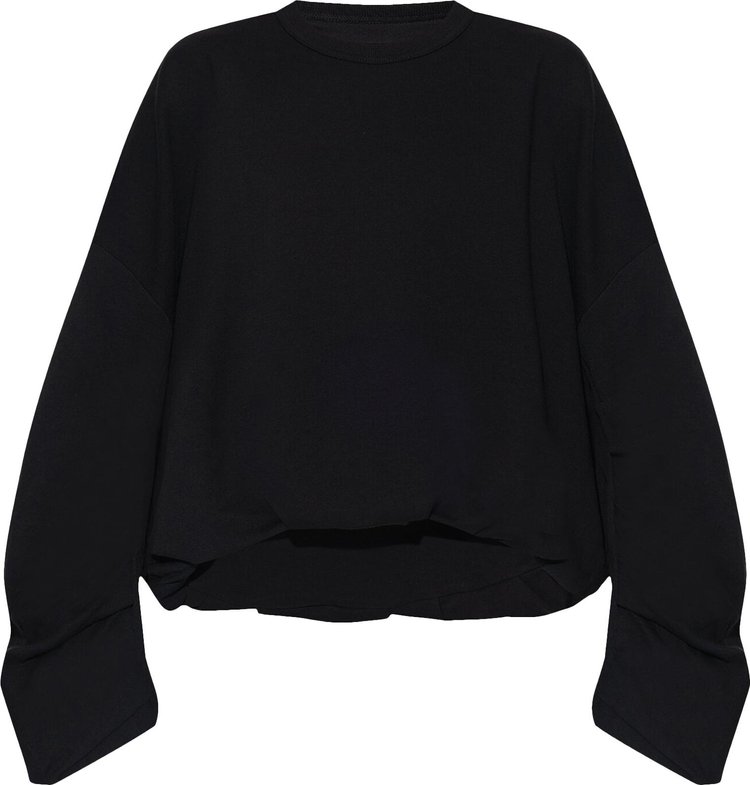 Buy Dries Van Noten Hannett Sweater 'Black' - 232 011119 7618 900 | GOAT