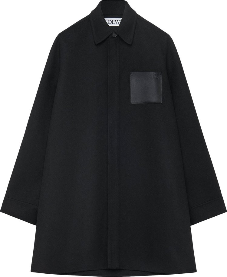 Loewe Trapeze Coat 'Black'