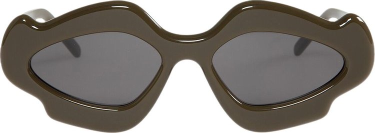 Loewe x Paula's Ibiza Sunglasses 'Olive'